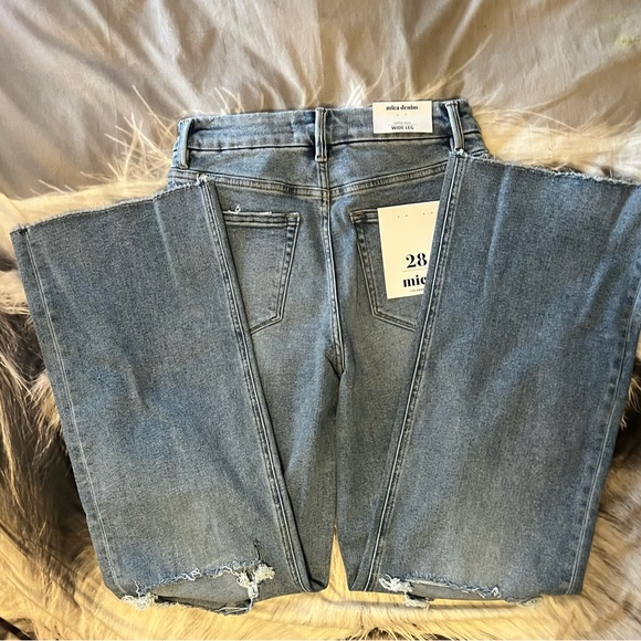 Mica Denim super High Wide Leg size 28 - Picture 3 of 6